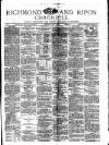Richmond & Ripon Chronicle Saturday 05 August 1876 Page 1