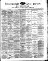 Richmond & Ripon Chronicle Saturday 11 January 1890 Page 1
