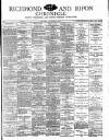 Richmond & Ripon Chronicle Saturday 05 September 1891 Page 1