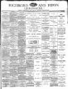 Richmond & Ripon Chronicle Saturday 05 August 1893 Page 1