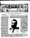 Cricket Thursday 06 July 1882 Page 1