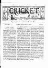 Cricket Friday 16 February 1883 Page 3