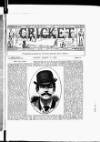 Cricket Friday 16 March 1883 Page 3