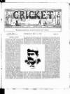 Cricket Thursday 17 May 1883 Page 3