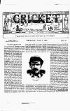 Cricket Thursday 07 June 1883 Page 3