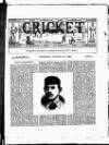 Cricket Thursday 23 August 1883 Page 3
