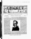 Cricket Thursday 20 September 1883 Page 3