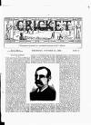 Cricket Thursday 25 October 1883 Page 3