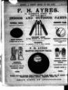 Cricket Thursday 29 May 1884 Page 22
