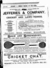 Cricket Thursday 22 April 1886 Page 19