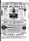 Cricket Thursday 06 May 1886 Page 19