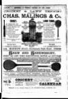 Cricket Thursday 22 July 1886 Page 19