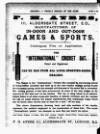 Cricket Thursday 19 August 1886 Page 20