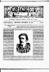 Cricket Thursday 16 September 1886 Page 3