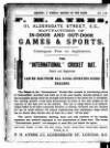 Cricket Thursday 16 September 1886 Page 20