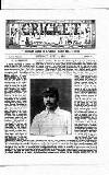 Cricket Thursday 09 April 1896 Page 1