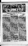 Cricket Thursday 26 May 1898 Page 1