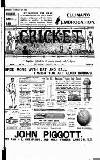 Cricket Thursday 27 February 1902 Page 1