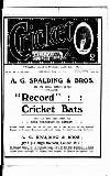 Cricket Saturday 10 May 1913 Page 1
