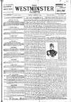 Westminster Gazette Friday 03 March 1893 Page 1