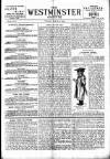Westminster Gazette Tuesday 28 March 1893 Page 1
