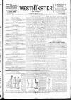 Westminster Gazette Thursday 30 March 1893 Page 1