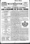 Westminster Gazette Thursday 06 July 1893 Page 1