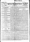 Westminster Gazette Saturday 15 July 1893 Page 1