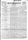 Westminster Gazette Wednesday 15 November 1893 Page 1