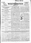 Westminster Gazette Wednesday 22 November 1893 Page 1