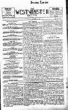 Westminster Gazette Wednesday 23 October 1895 Page 1