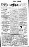 Westminster Gazette Friday 22 November 1895 Page 1