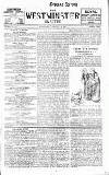Westminster Gazette Wednesday 26 February 1896 Page 1