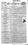 Westminster Gazette Wednesday 04 March 1896 Page 1