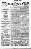 Westminster Gazette Thursday 08 October 1896 Page 1