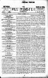 Westminster Gazette Thursday 10 December 1896 Page 1