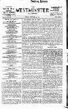 Westminster Gazette Monday 26 September 1898 Page 1