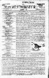 Westminster Gazette Monday 31 October 1898 Page 1