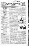 Westminster Gazette Thursday 08 December 1898 Page 1