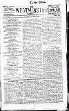 Westminster Gazette Thursday 29 December 1898 Page 1