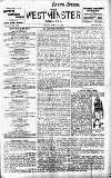 Westminster Gazette Friday 10 March 1899 Page 1