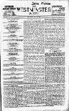 Westminster Gazette Saturday 22 July 1899 Page 1