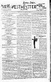 Westminster Gazette Wednesday 13 September 1899 Page 1