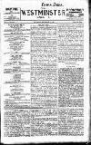 Westminster Gazette Thursday 14 September 1899 Page 1