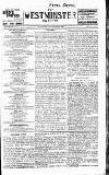 Westminster Gazette Wednesday 20 September 1899 Page 1