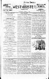Westminster Gazette Wednesday 31 January 1900 Page 1