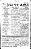 Westminster Gazette Thursday 08 February 1900 Page 1