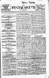 Westminster Gazette Tuesday 06 August 1901 Page 1