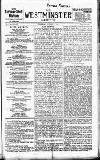Westminster Gazette Thursday 02 January 1902 Page 1