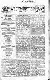 Westminster Gazette Friday 06 June 1902 Page 1